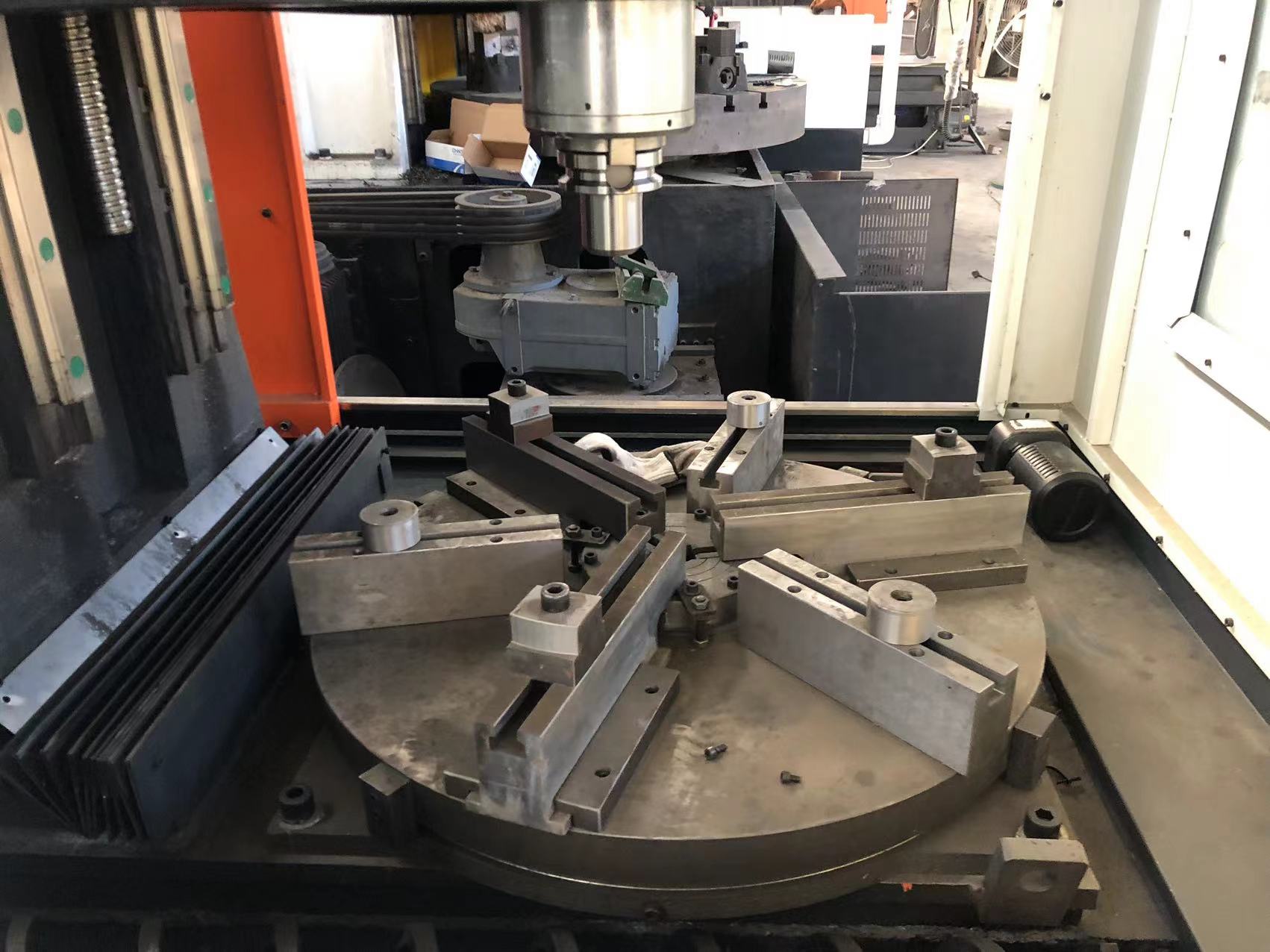 A stock image illustrating Flange Special Machining Center concepts